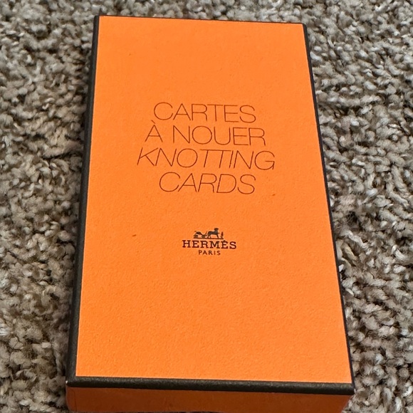 Hermes Knotting Cards New in box! - Picture 1 of 6